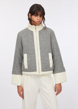 LIU.JO CASACO MALHA ACOLCHOADO