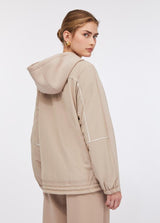 LIU.JO CASACO BEGE COM STRASS