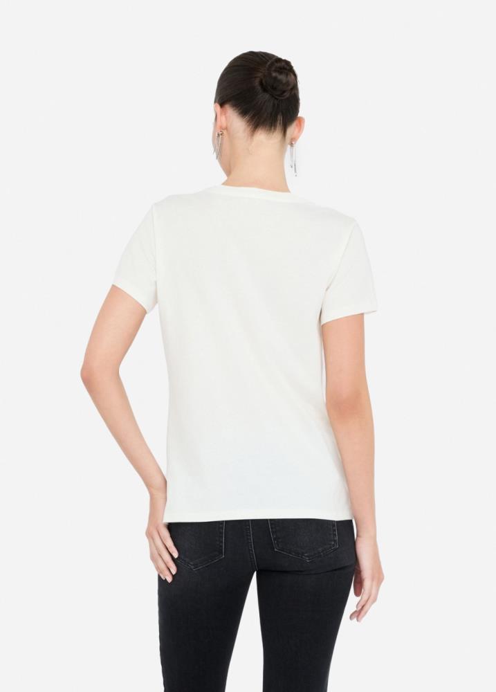 LIU.JO T-SHIRT ALGODÃO