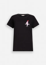 LIU.JO T-SHIRT COM ESTAMPA DE LOVE EM STRASS