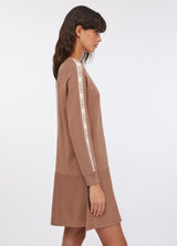 LIU.JO VESTIDO DE MALHA COM LOGO