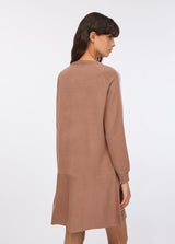 LIU.JO VESTIDO DE MALHA COM LOGO