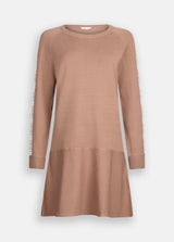 LIU.JO VESTIDO DE MALHA COM LOGO