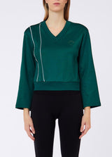 LIU.JO SWEAT COM GOLA EM  V