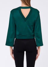 LIU.JO SWEAT COM GOLA EM  V