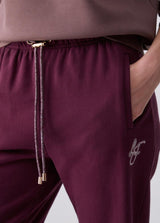 LIU.JO CALÇA DE ALGODÃO COM LOGO