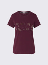 LIU.JO T-SHIRT COM MISSANGAS NA PARTE DA FRENTE