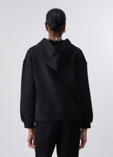 LIU.JO CAMISOLA COM CARAPUÇO COM ESTAMPADO COM STRASS