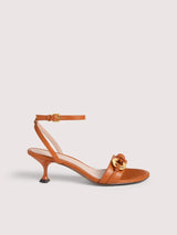 COCCINELLE SANDÁLIA CAMEL
