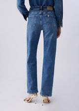 LIU.JO CALÇA DE GANGA CINTURA ALTA