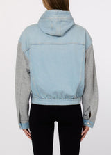 LIU.JO BLUSÃO DE GANGA COM CARAPUÇO