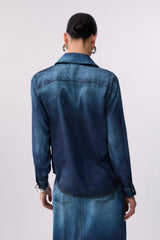 LIU.JO CAMISA COM ESTAMPA DIGITAL