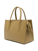 COCCINELLE SHOPPING BAG PEQUENO VERDE COM LOGO