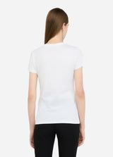 LIU.JO T-SHIRT COM ESTAMPA EM STRASS