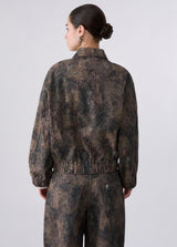 LIU.JO BOMBER ESTAMPADO COM GLITER
