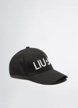 LIU.JO BONÉ PRETO COM LOGO