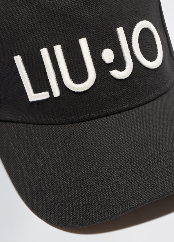 LIU.JO BONÉ PRETO COM LOGO
