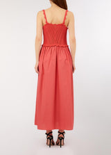 LIU.JO VESTIDO ROSA DE ALÇAS