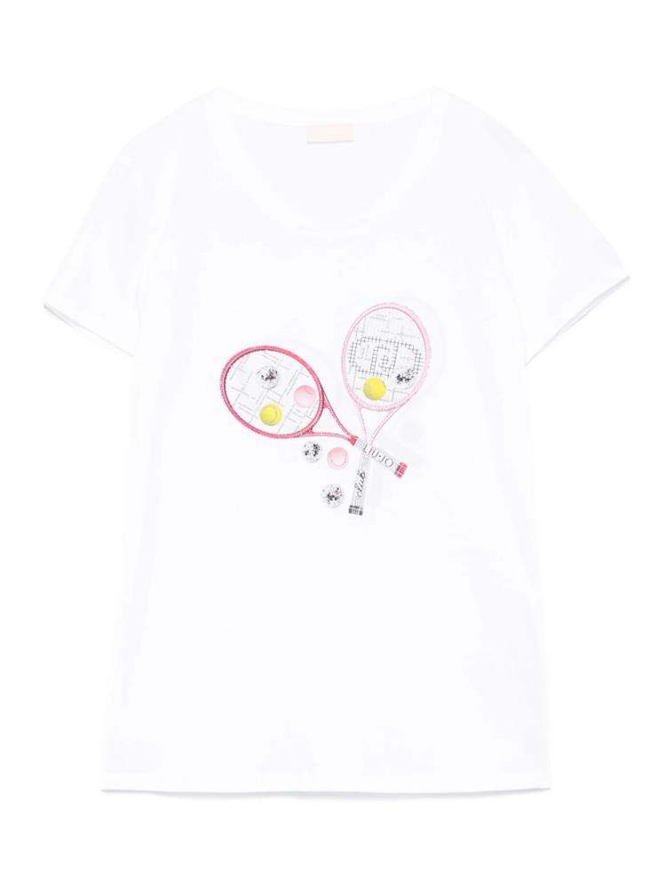 LIU.JO T-SHIRT IMPRESSÃO GRÁFICA
