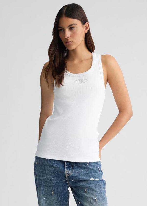 LIU.JO TOP BRANCO ALÇAS