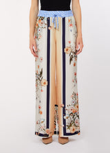 LIU.JO CALÇA COM ESTAMPADO FLORAL