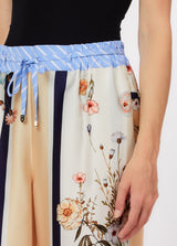 LIU.JO CALÇA COM ESTAMPADO FLORAL