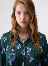 LIU.JO BLUSA ESTAMPADA VERDE