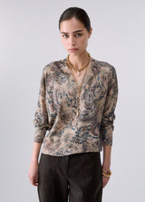 LIU.JO CAMISOLA DE MALHA DECOTE EM V