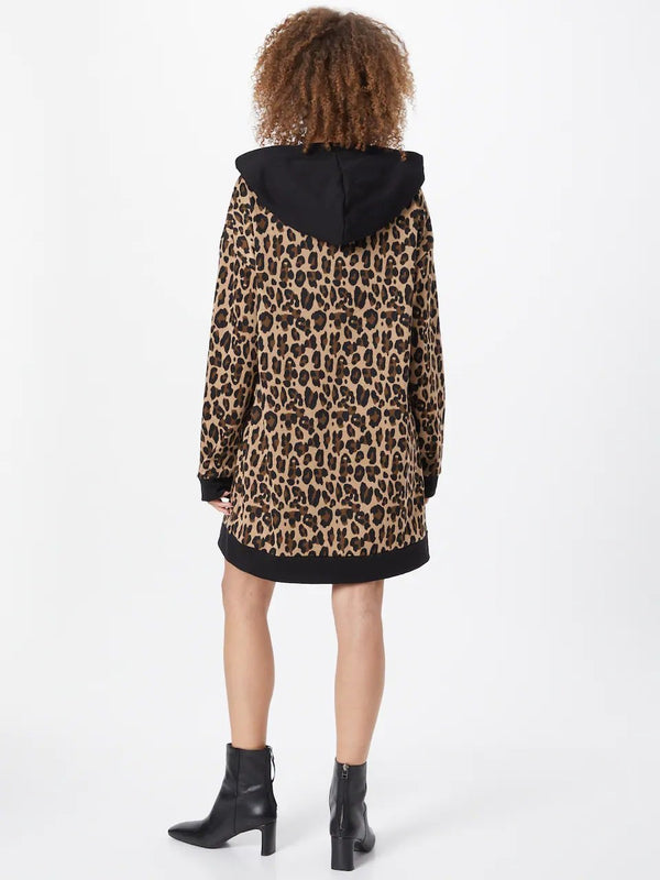 KENDALL E KYLE Vestido print leopardo